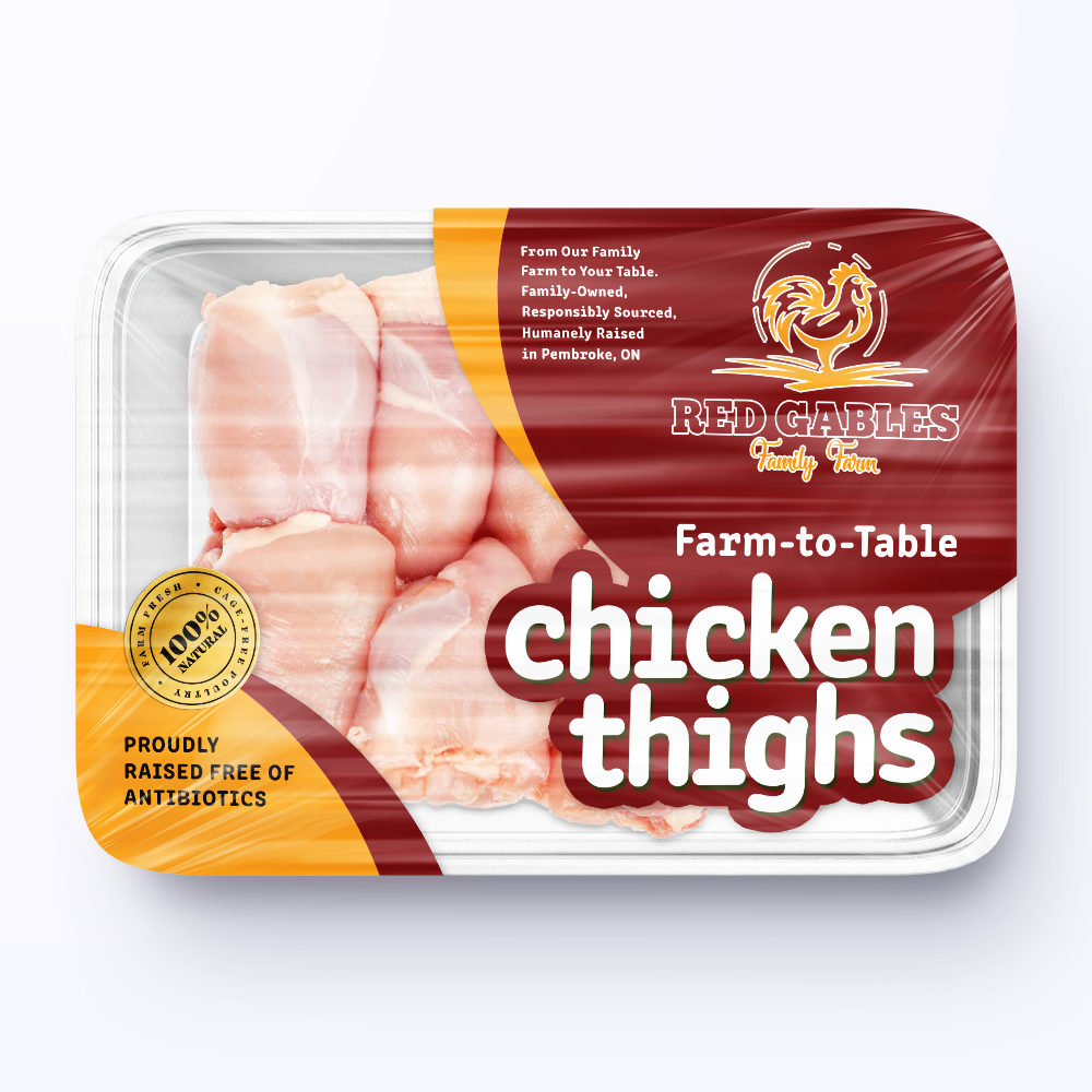 Chicken Thighs - Bone-In & Skin-On - Priced per lb Chicken Thighs - Bone-In & Skin-On - Priced per lb