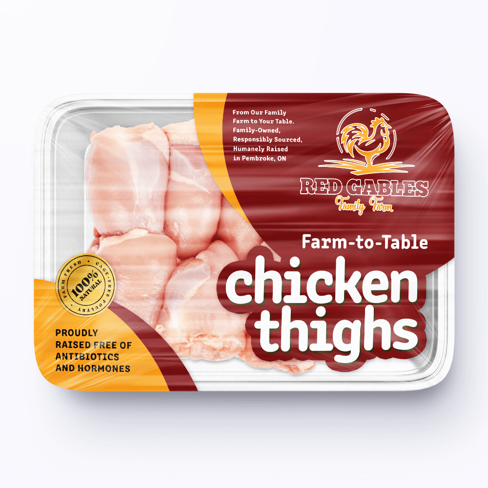 Chicken Thighs - Bone-In & Skin-On - Priced per lb Chicken Thighs - Bone-In & Skin-On - Priced per lb